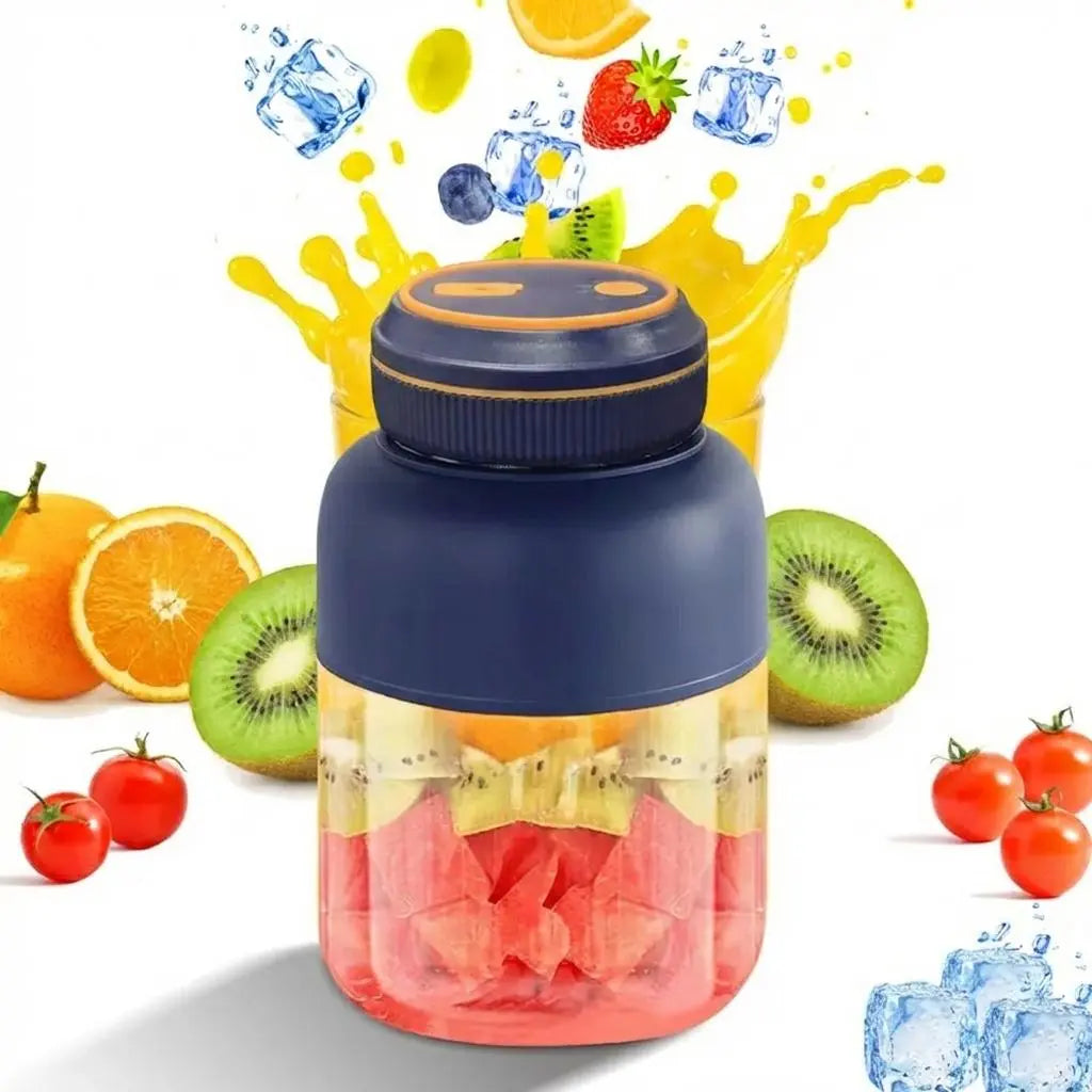 Portable USB Rechargeable Juicer and Smoothie Blender Cup - Multifunctional Household Appliance for Summer Essentials