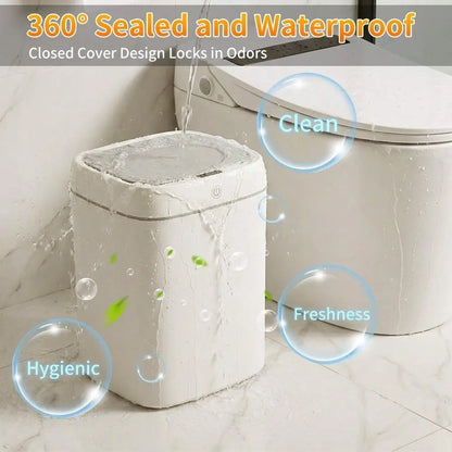 Touchless Garbage Bin, Electric Garbage Can, Automatic Trash Bin Can for Kitchen#Dealsforyoudays