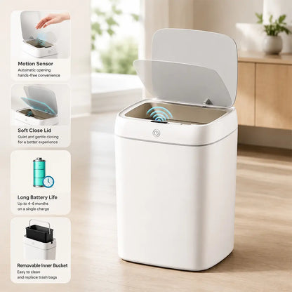 Touchless Garbage Bin, Electric Garbage Can, Automatic Trash Bin Can for Kitchen#Dealsforyoudays