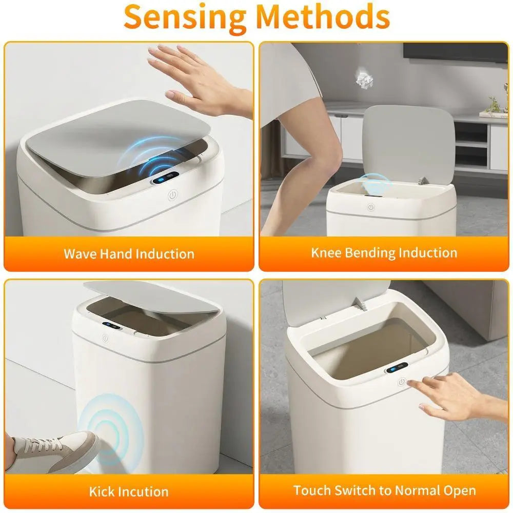 Touchless Garbage Bin, Electric Garbage Can, Automatic Trash Bin Can for Kitchen#Dealsforyoudays