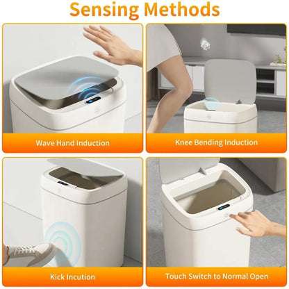 Touchless Garbage Bin, Electric Garbage Can, Automatic Trash Bin Can for Kitchen#Dealsforyoudays