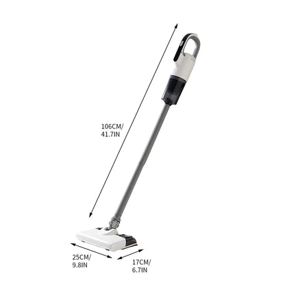 Cordless Vacuum Cleaner, 2-In-1 Handheld Stick Vac with Mop Function, Powerful Suction for Hardwood Floors & Carpets, Rechargeable Indoor Recreation Tool
