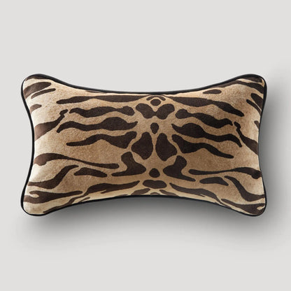 Z Gallerie Soft Bronze Animal Standard Pillow - 22In, Removable Design Cushion, Animal Standard Pillows