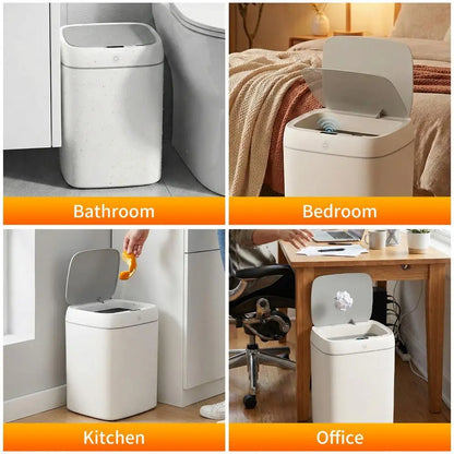 Touchless Garbage Bin, Electric Garbage Can, Automatic Trash Bin Can for Kitchen#Dealsforyoudays