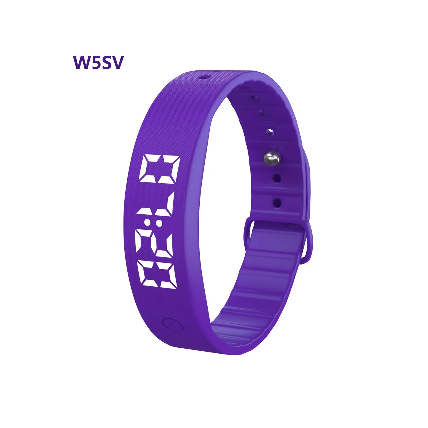 Smart Bracelet Vibration Alarm Clock Reminder Sleep Monitoring 24 Hours Pedometer Rechargeable Bracelet